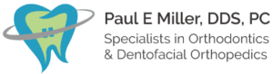 Tooth logo Paul E. Miller, DDS, PC in Quincy, IL.